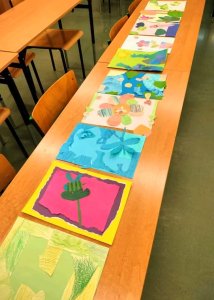 Martwa natura farbami temperowymi ... - 9