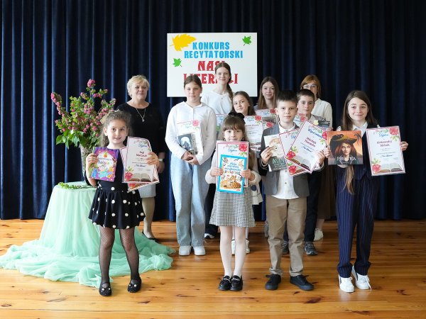Finał Konkursu Recytatorskiego   ,,Nasi Literaci