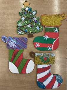 Prace techniczne i plastyczne uczniów klasy 3B - 6