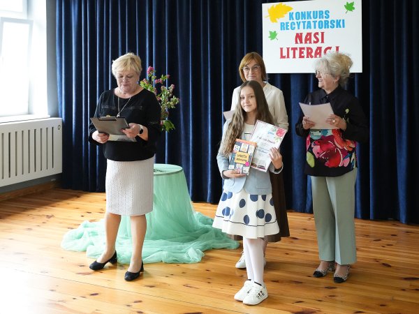 Finał Konkursu Recytatorskiego   ,,Nasi Literaci
