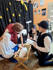 Spotkanie opłatkowe w Środowiskowym Domu Samopomocy w Laskach - 4