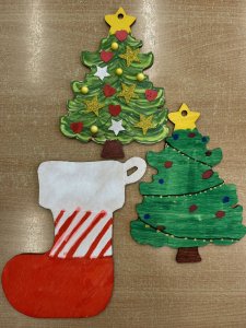 Prace techniczne i plastyczne uczniów klasy 3B - 3