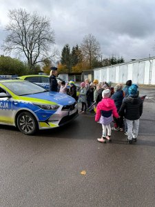 Odwiedziny klasy 0a na Komendzie Powiatowej Policji - 2