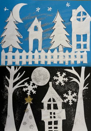 Prace techniczne i plastyczne uczniów klasy 3B — zdjęcie 2