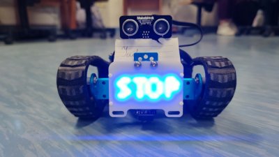 Projekt 10.5 - roboty, czujniki i Scratch. - 2