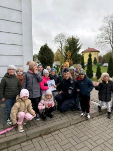 Odwiedziny klasy 0a na Komendzie Powiatowej Policji - 6