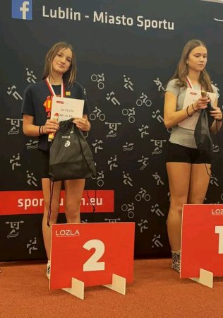 Medale naszych uczennic w lubelskiej hali! — zdjęcie 2