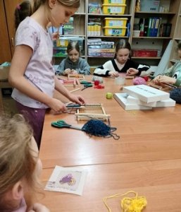 Rękodzieło Artystyczne- tkanie na krosnach - 16