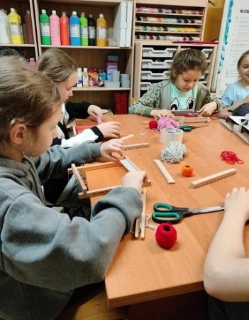 Rękodzieło Artystyczne- tkanie na krosnach — zdjęcie 12