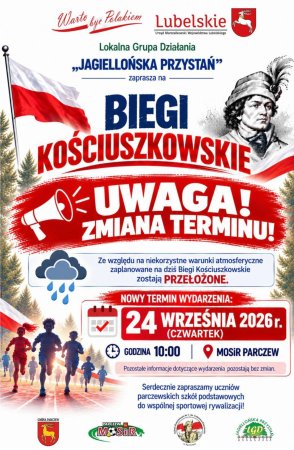 Zmiana terminu biegów kościuszkowskich — zdjęcie 1