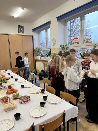 Klasowa wigilia klasy 3B — zdjęcie 1