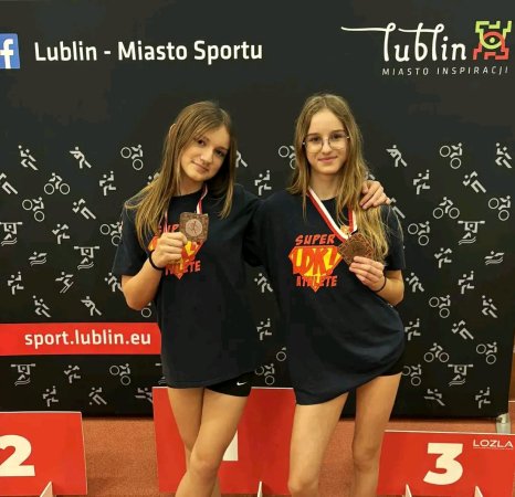 Medale naszych uczennic w lubelskiej hali! — zdjęcie 1
