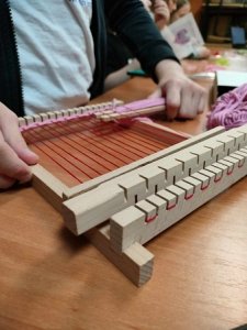 Rękodzieło Artystyczne- tkanie na krosnach - 15