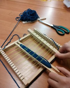 Rękodzieło Artystyczne- tkanie na krosnach - 11