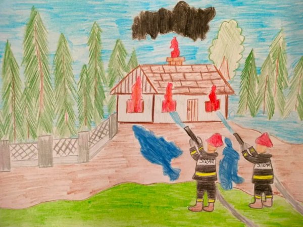 Rozstrzygnięcie OGÓLNOPOLSKIEGO STRAŻACKIEGO KONKURSU PLASTYCZNEGO — zdjęcie 11