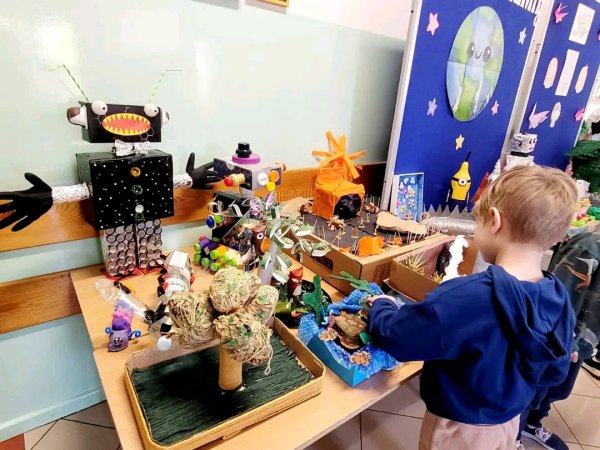 WYNIKI KONKURSU EKOLOGICZNEGO „Z odpadów - skarby świata ” ♻️🌏 — zdjęcie 2