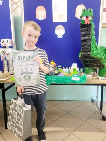 WYNIKI KONKURSU EKOLOGICZNEGO „Z odpadów - skarby świata ” ♻️🌏 — zdjęcie 7